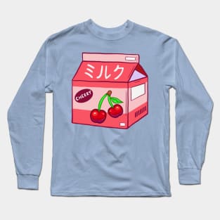 Cherry Milk Long Sleeve T-Shirt